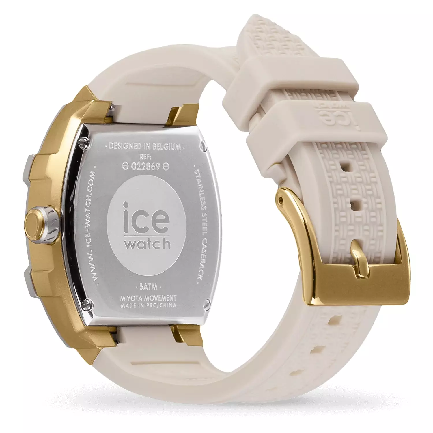 Jam Tangan Wanita Ice Watch ICE Boliday - Almond Skin 40mm [022869]