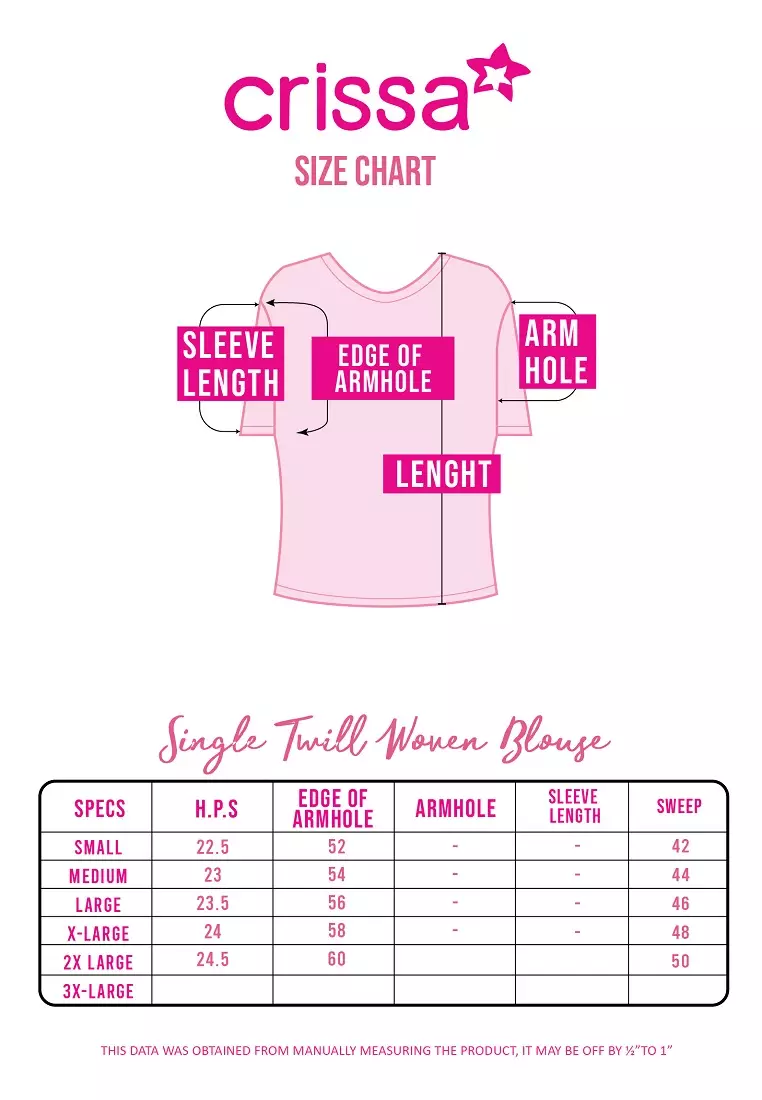 Single Twill Woven Short Sleeves Blouse