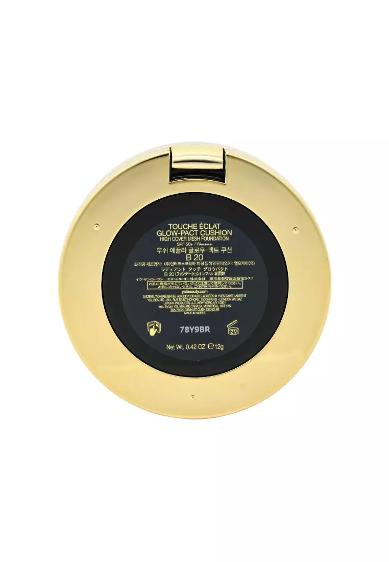 Yves Saint Laurent Touche Éclat Glow-Pact Cushion SPF50+/PA++++(#B20)(1pc) 1piece