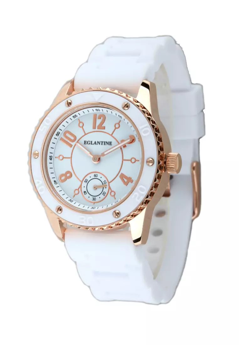 White and sale pink watch