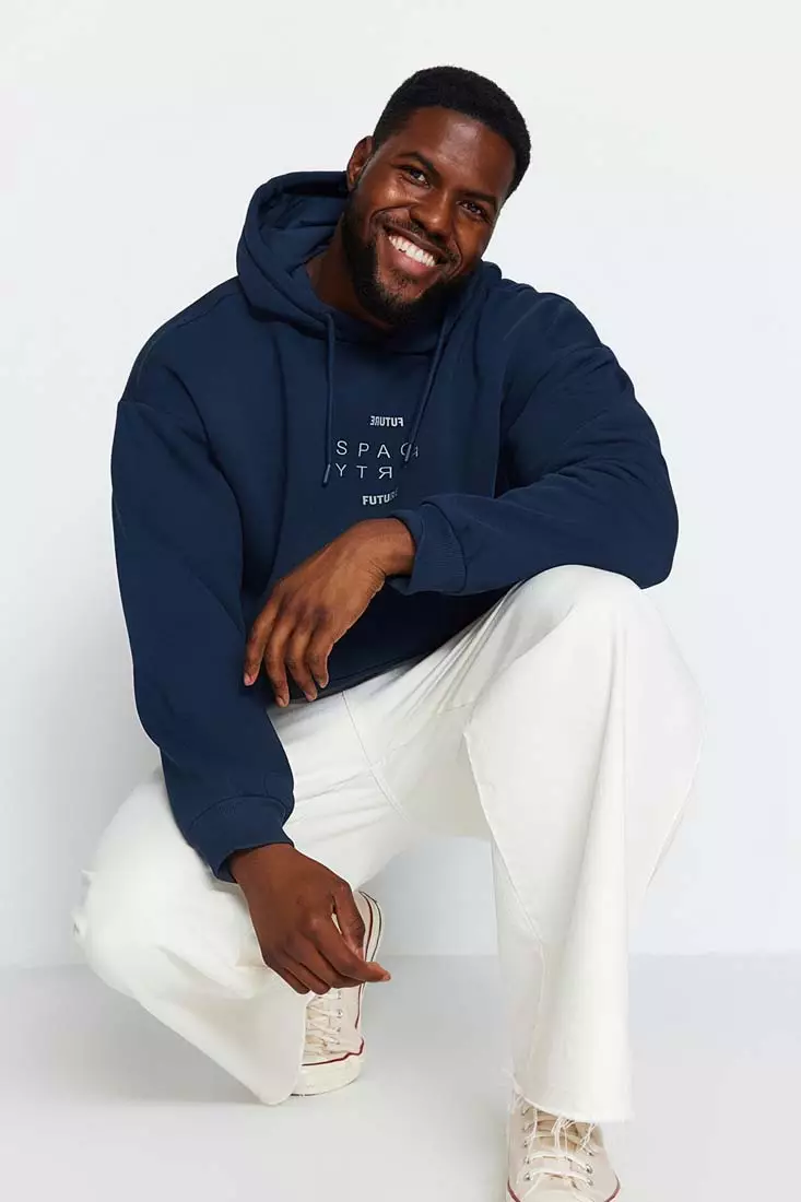 網上選購Trendyol Men's Plus Size Oversize/Wide-Cut Comfortable