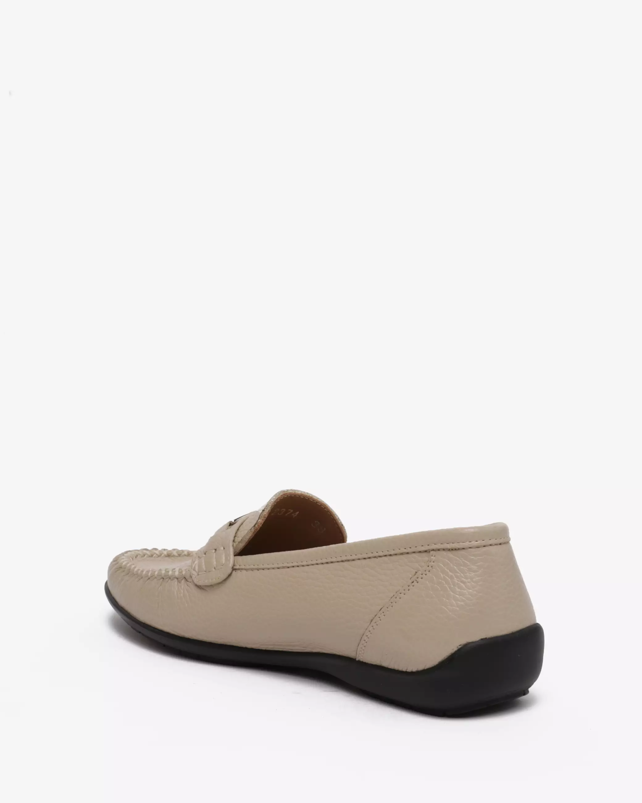 Buccheri Penny Slip On Woman Cream