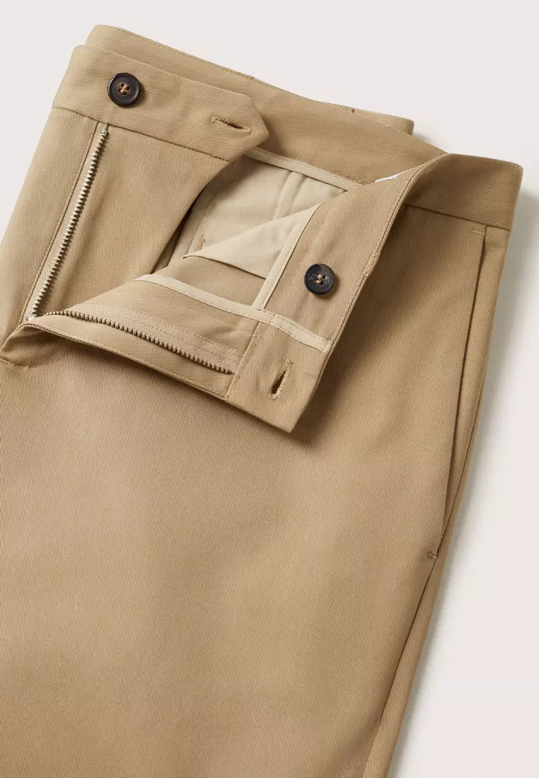 Slim Fit Chino Trousers