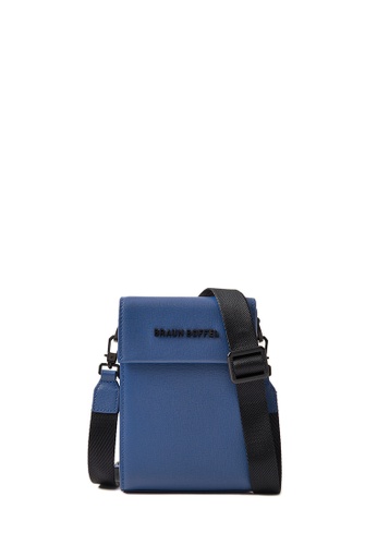 Braun Buffel blue Loge Mini Crossbody Bag 75B24AC7415316GS_1