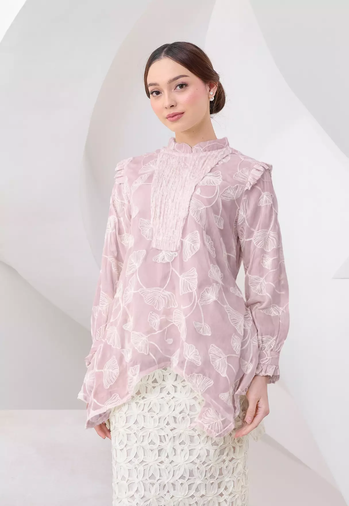 Zahra Blouse - Blush