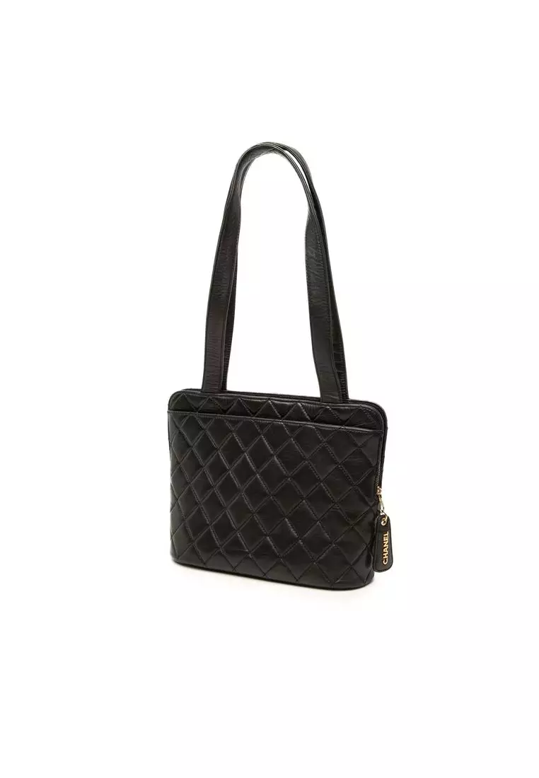 Pre-Loved Chanel Quilted Lambskin Shoulder Bag
