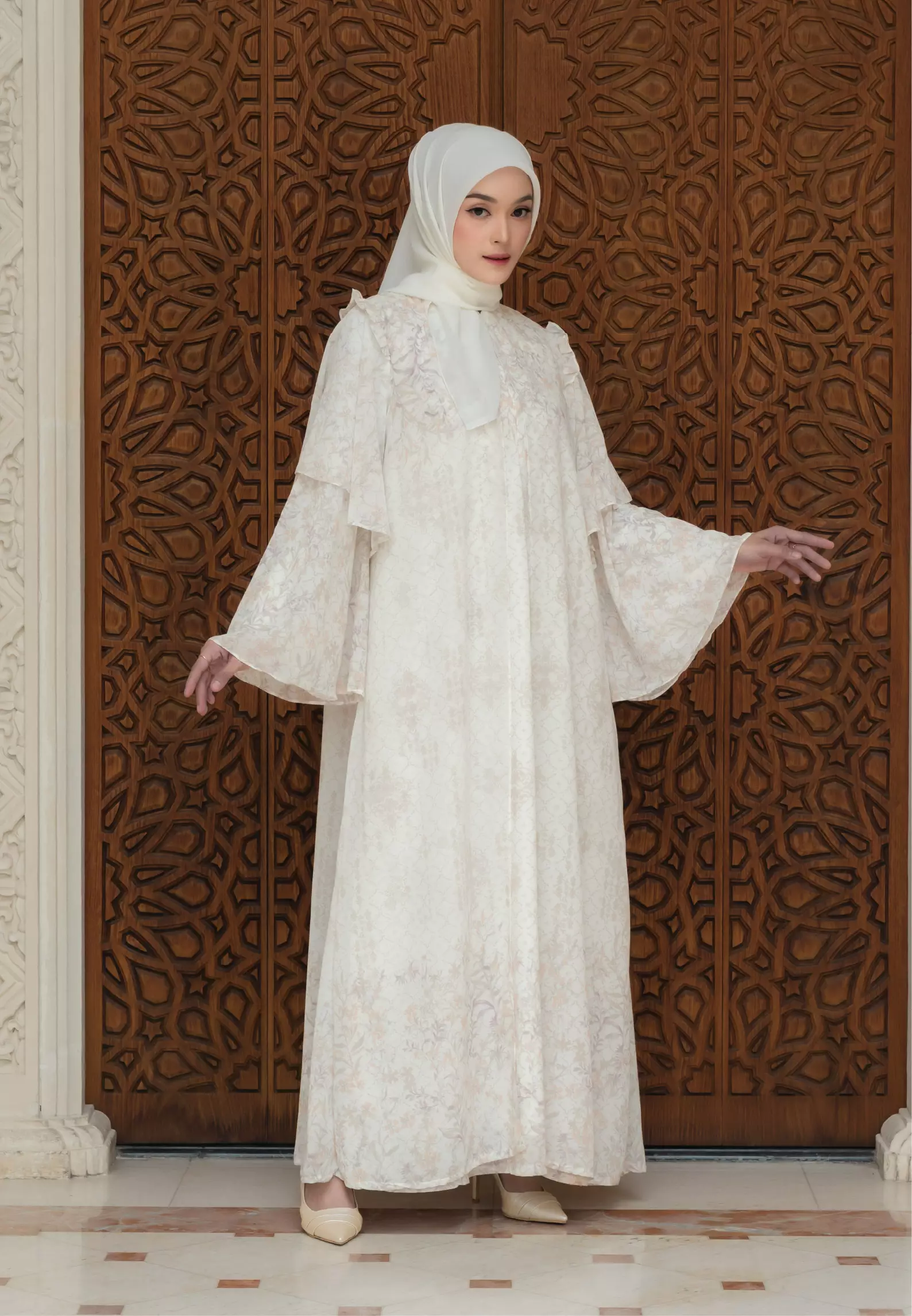 Shamira Dress - Vanilla