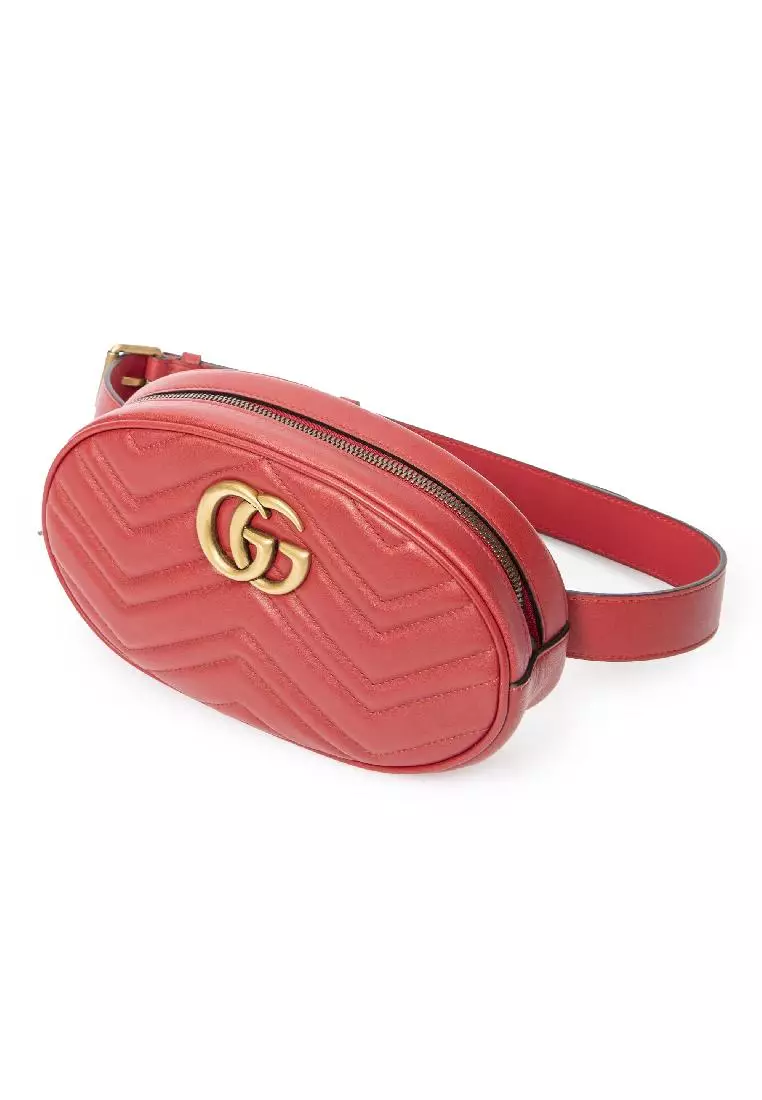 Marmont gucci belt on sale bag