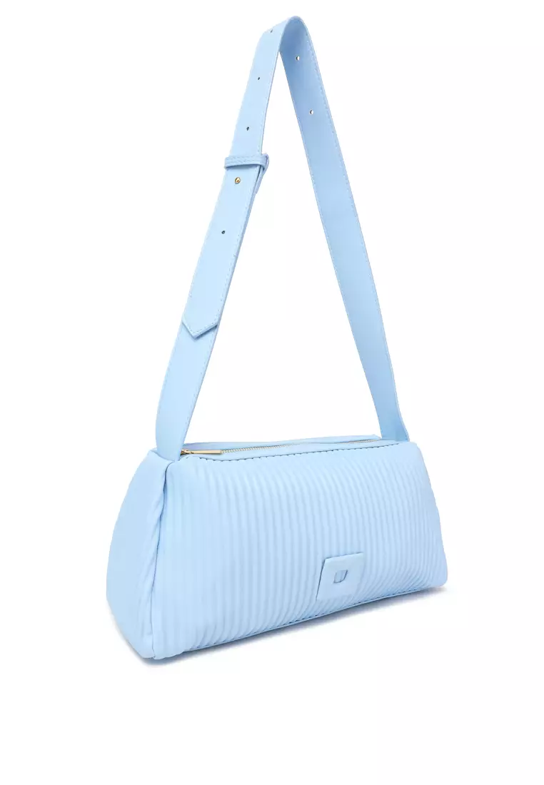 Blue Rectangular Crossbody Bag