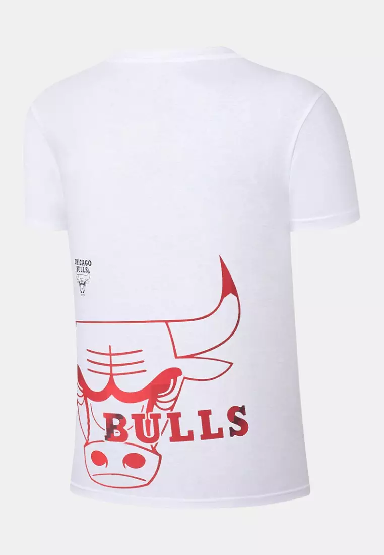 Chicago Bulls Regular Fit T-shirt for Men Big Back Print Cromatics Collection