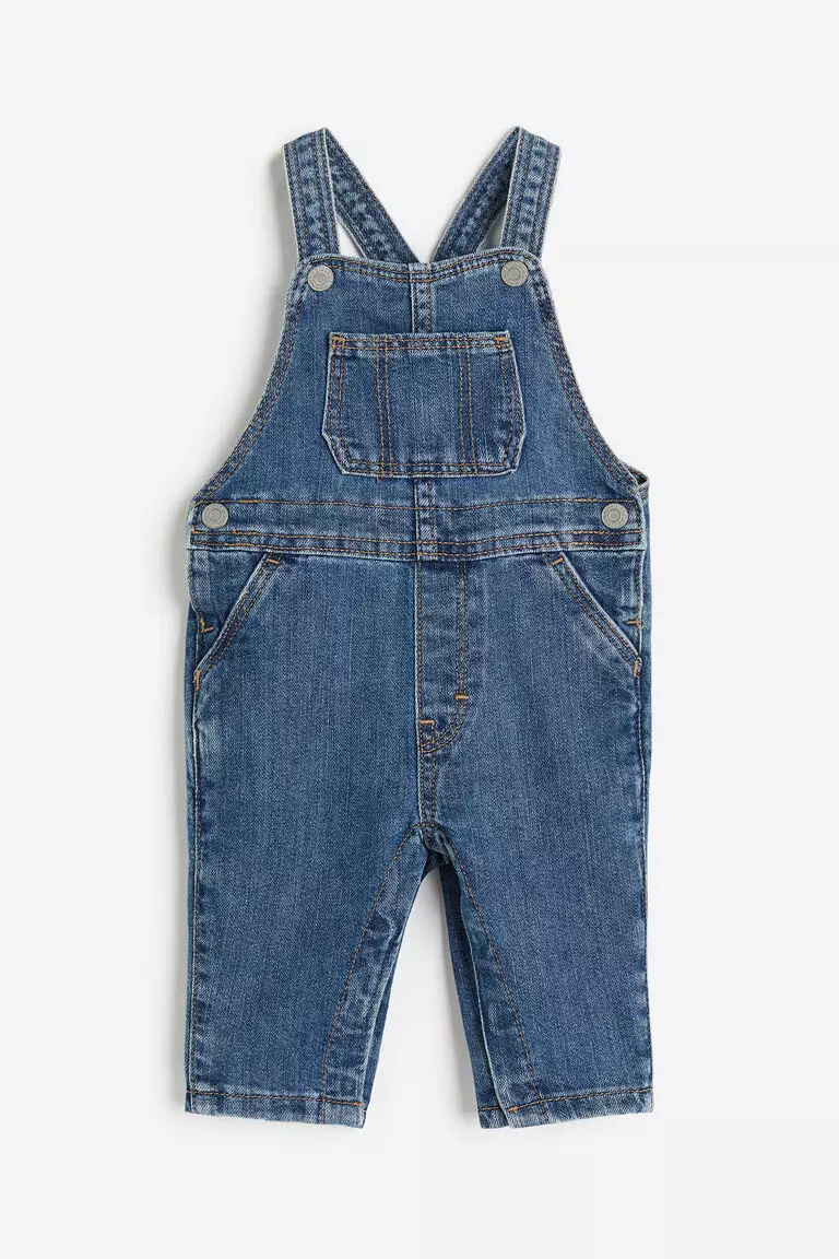 Denim dungarees