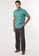 East India Company green Karan Casual Shirt In Linen Cotton 0ED11AA694620DGS_5