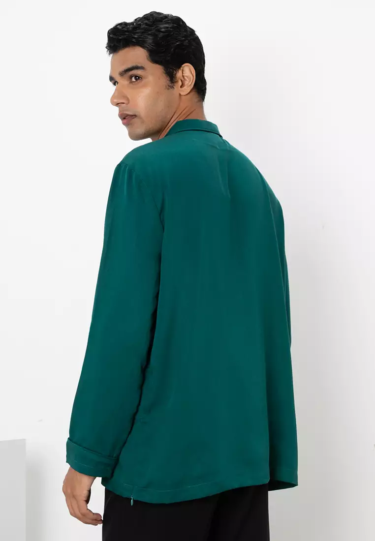Qamar Cekak Musang Shirt - Tencel Cotton