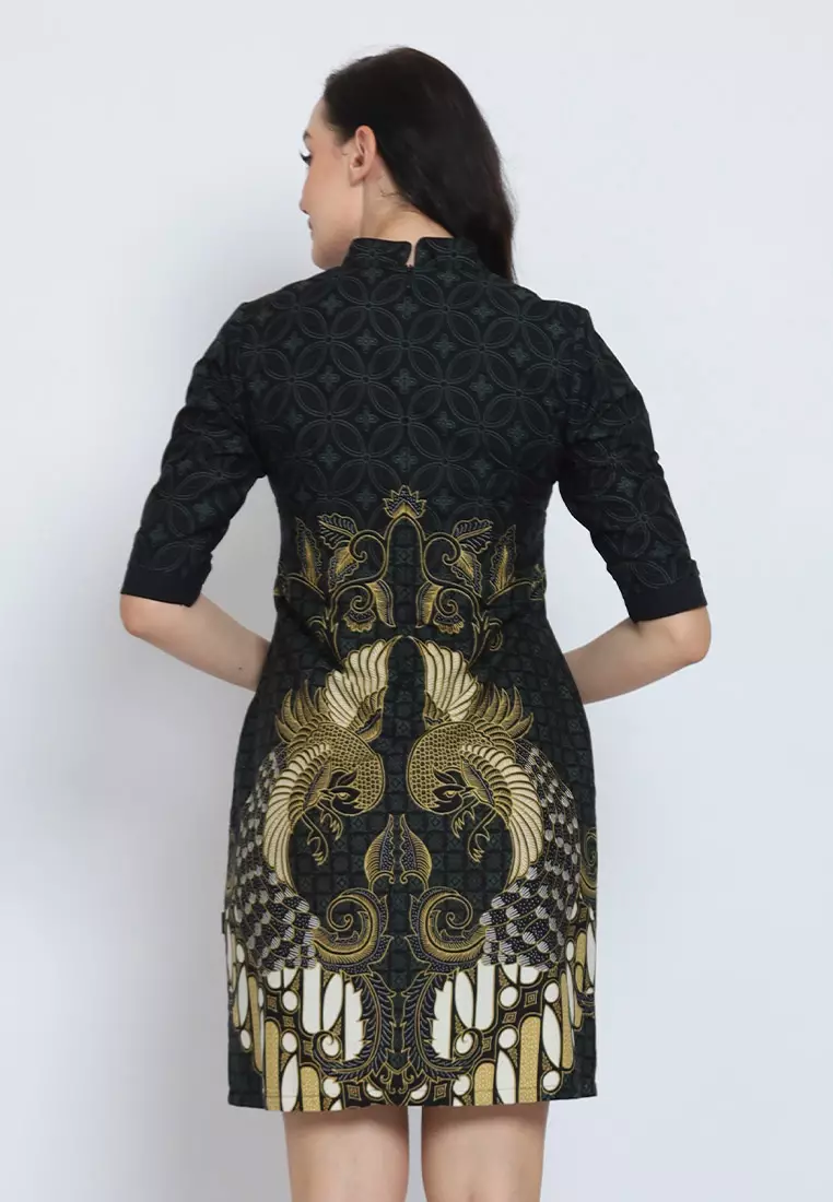 Hadinata Batik Wanita Superfine Dress Furing Binala Bharata