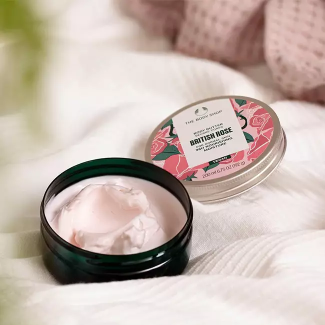New British Rose Body Butter 200Ml