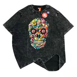 Black Wash, Gray, White, Black, Green