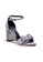 Shu Talk grey AMAZTEP Ankle Strap Sandals Blocked Heels 189F3SH910B022GS_2