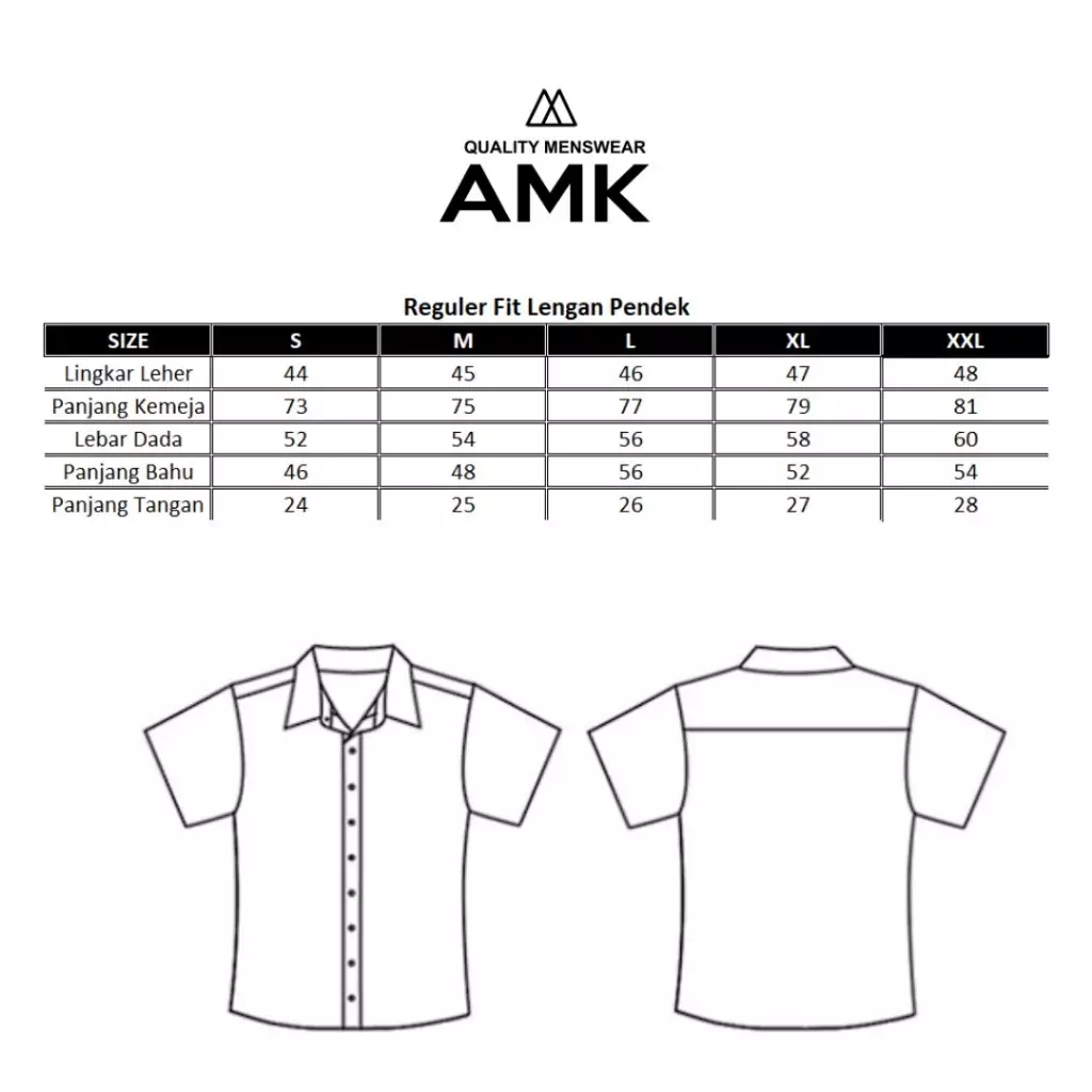 AMK Kemeja Pria Lengan Pendek SHG KEITO S/S Green