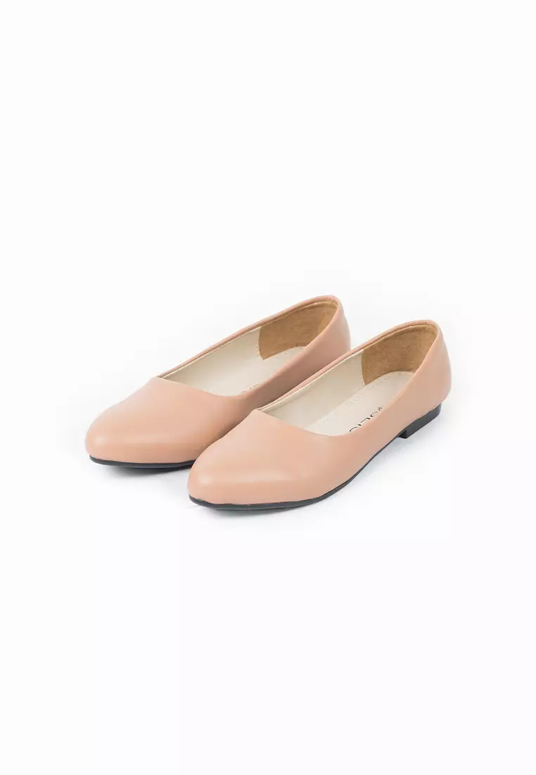 Seis Amara Sepatu Flatshoes Wanita series-MOCCA
