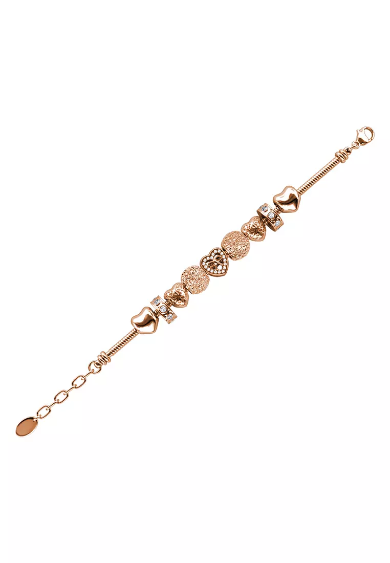 Isabella Charm Bracelet - Gelang Crystal by Her Jewellery