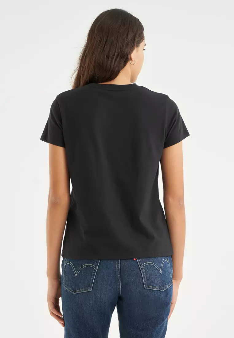 Womens black levi sales t shirt
