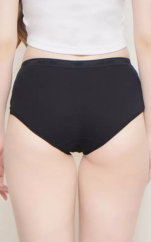 Sorella Panty Cotton 40'S Boxshort N20-73287 - Blue Black