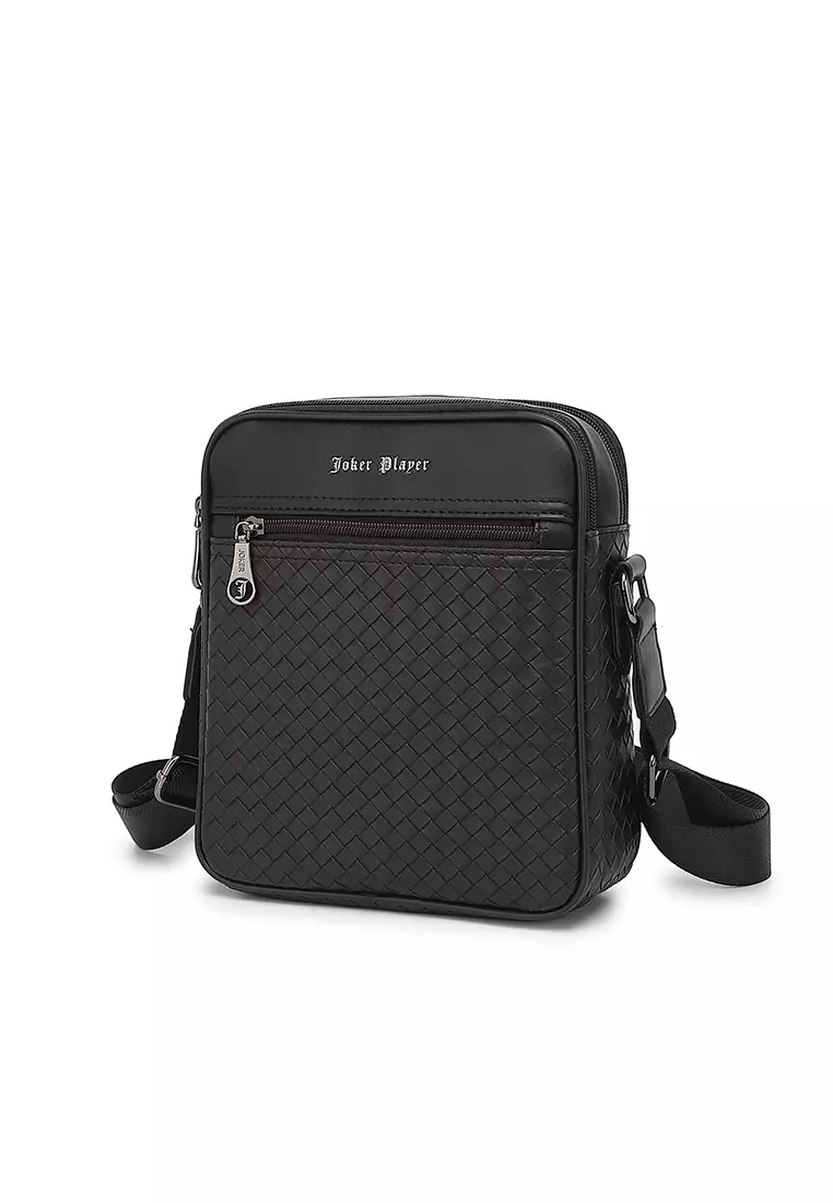 Men's Sling Bag / Crossbody Bag - Black