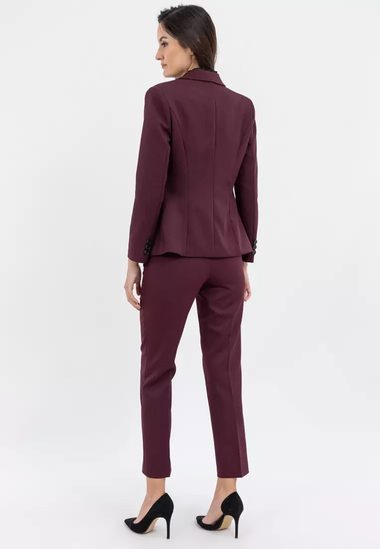 Tailored Suit Blazer with Pants