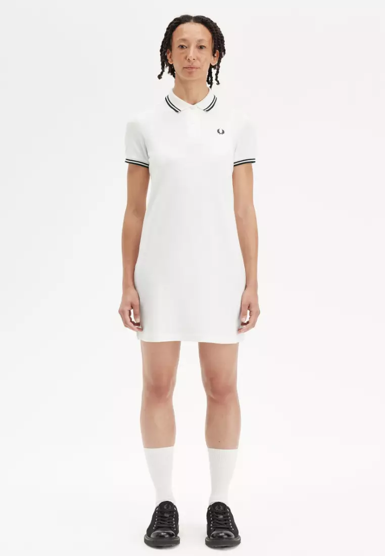Fred Perry D3600 Twin Tipped Fred Perry Dress (Snow White)