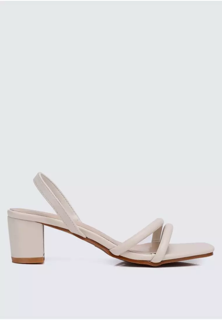 Buy My Ballerine My Ballerine Renee Comfy Heels In Off White