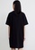 URBAN REVIVO black Printed T-Shirt Dress B9726AA6FDF7FBGS_2