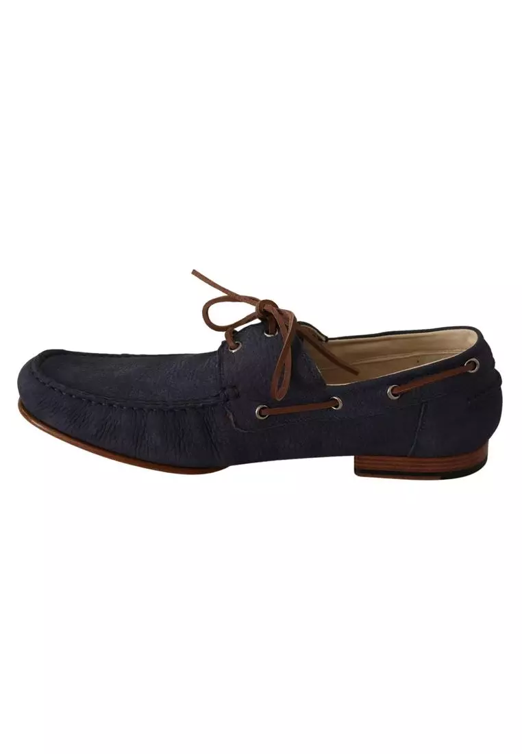 Mens blue leather shoes for sale top