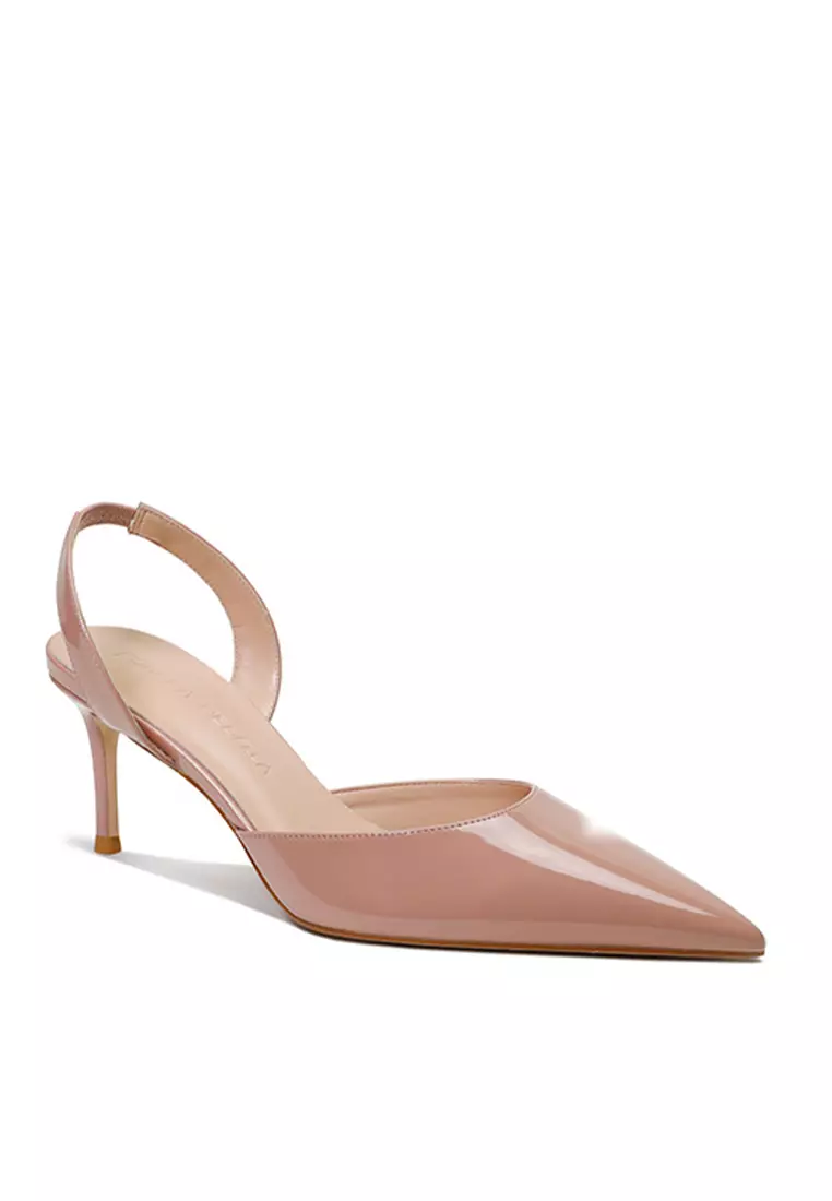 6CM Pointed Slingback Heels Shoes HZL004