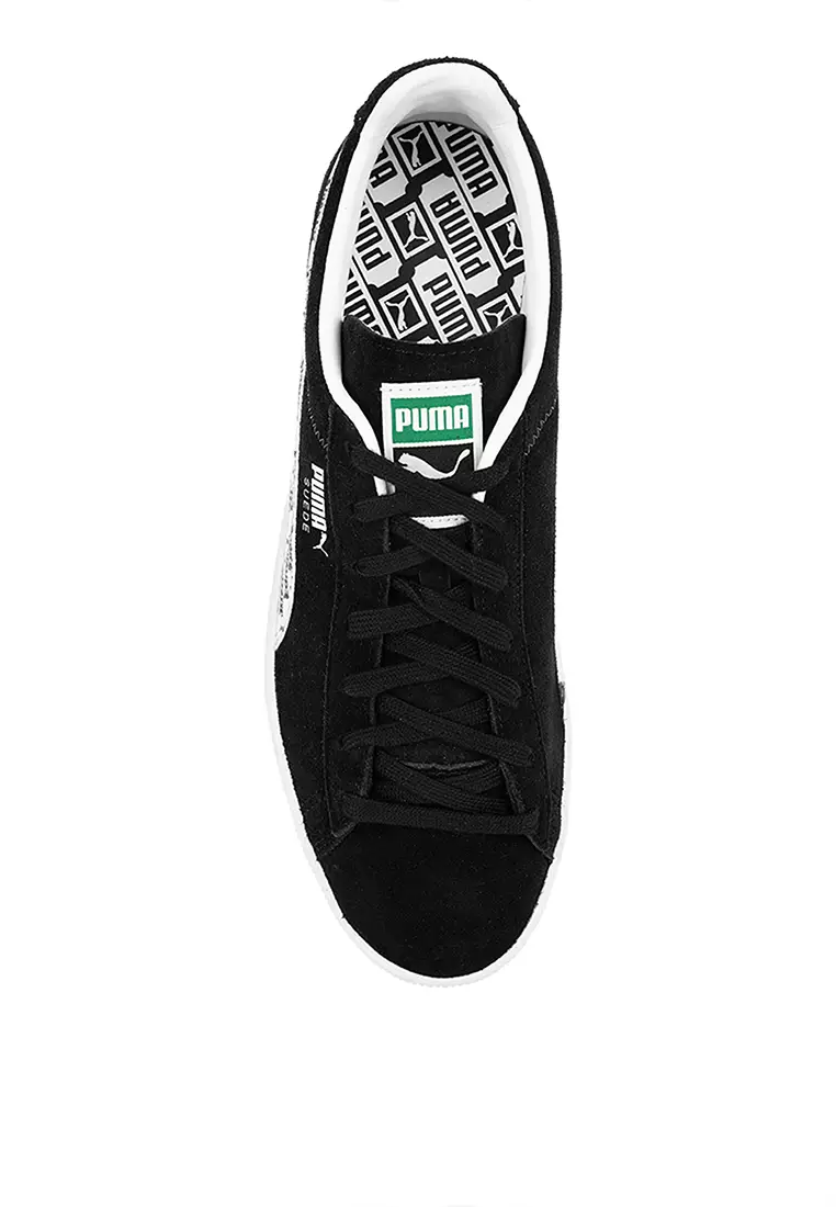 Puma soleil v2 black suede best sale