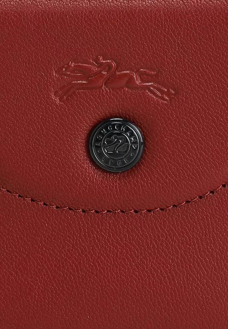 Le Pliage Cuir Zipped Card Holder (tr)