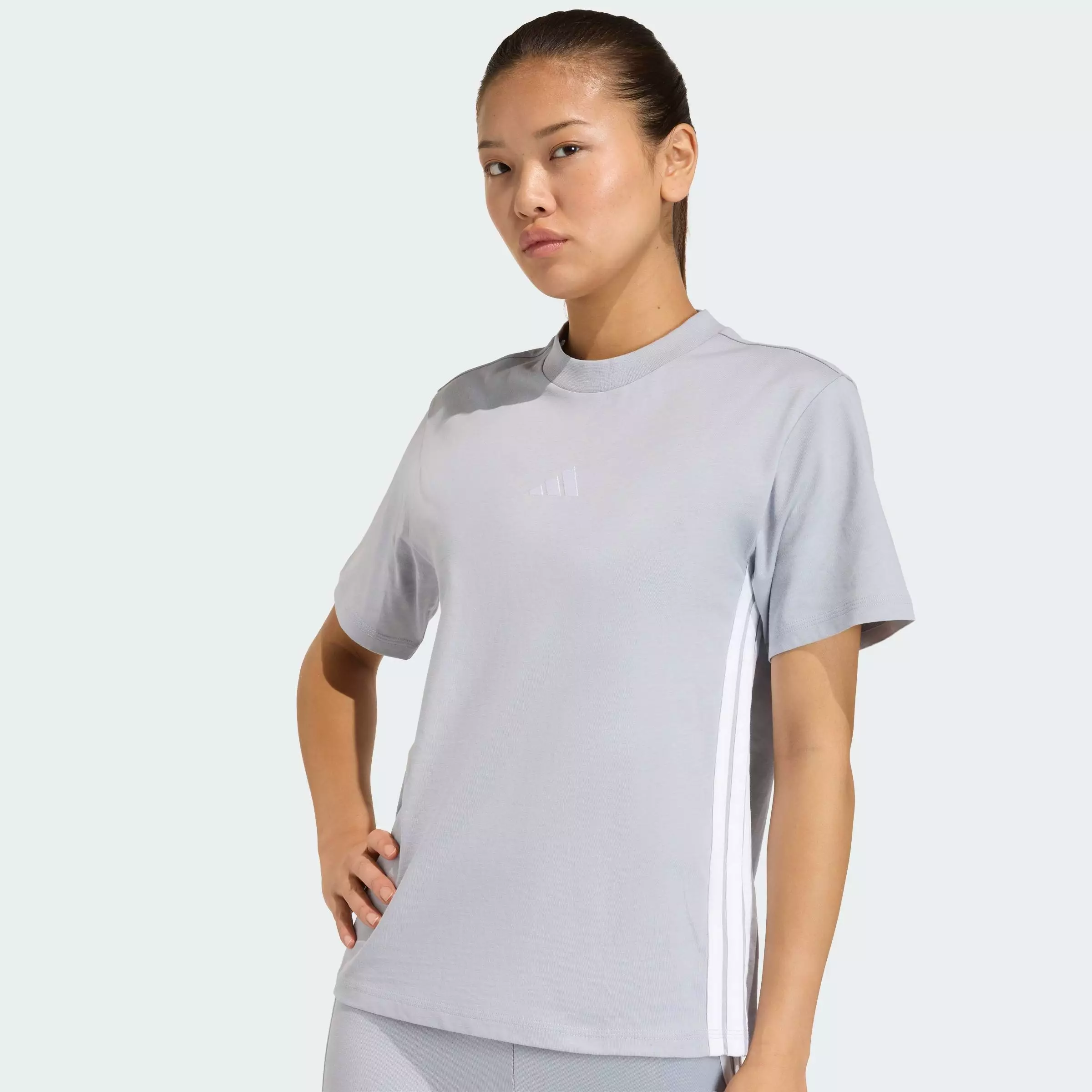 Essentials 3-Stripes Cotton T-Shirt