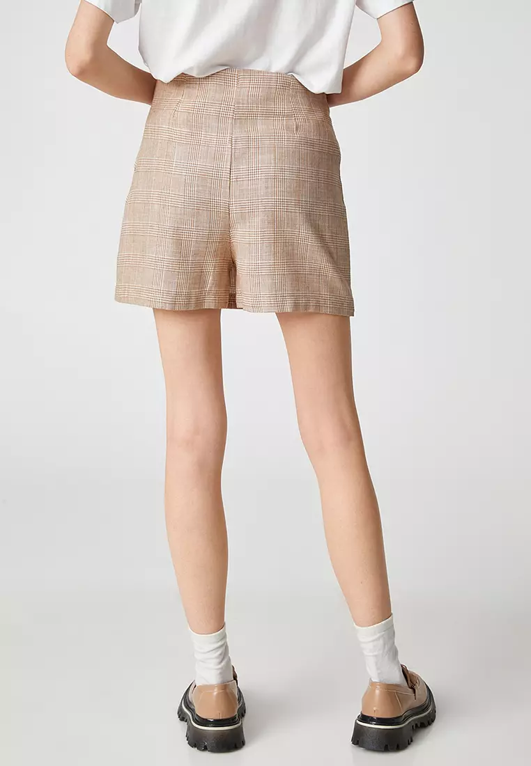 Buy KOTON Plaid Shorts 2024 Online ZALORA Singapore