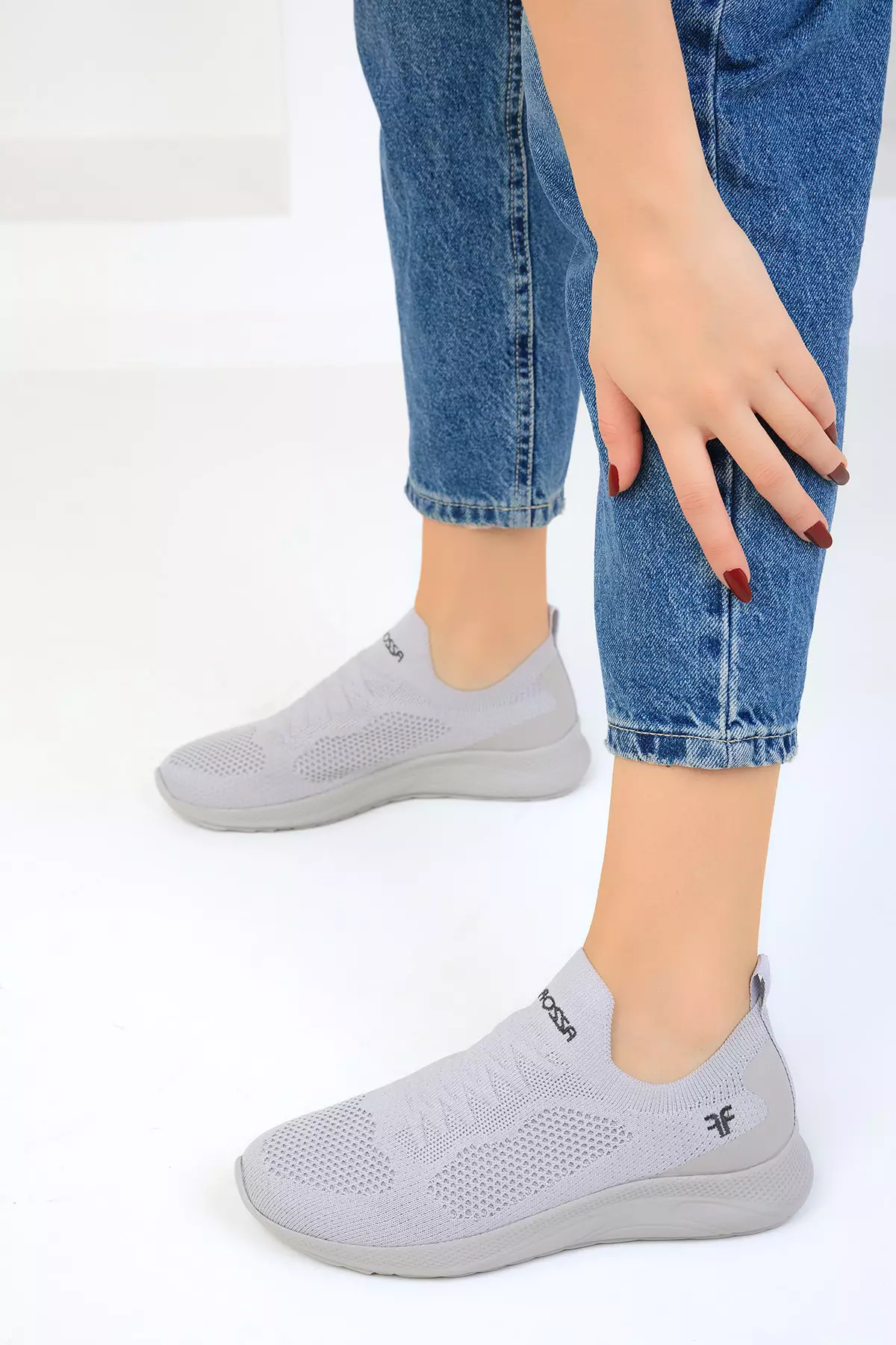 Gray Women's Sneaker 16979