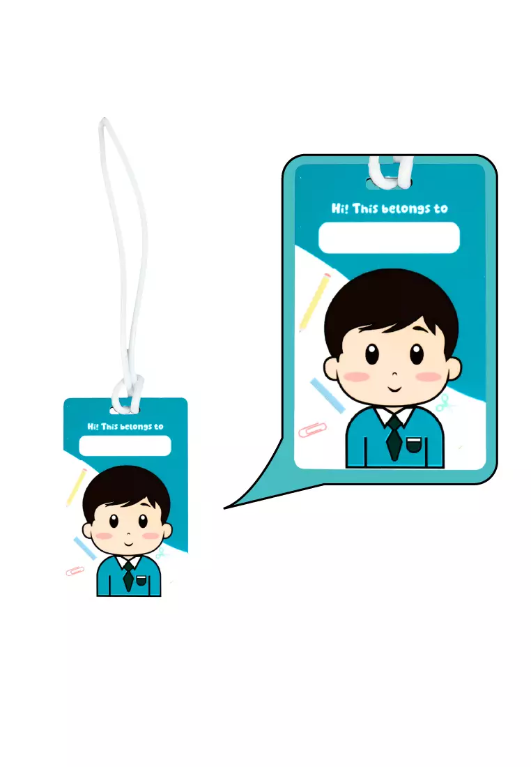 Biofresh Kid’s Customizable Bag Tag 1 piece BIOFREE