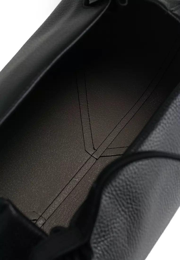 Leather Shoulder Tote Bag