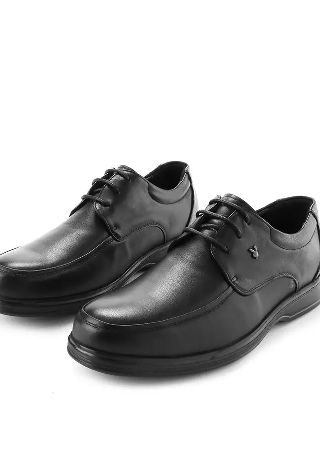 PLAYBOY Sepatu Pria Formal JOHNSON (LACE) In Black PH3481BK
