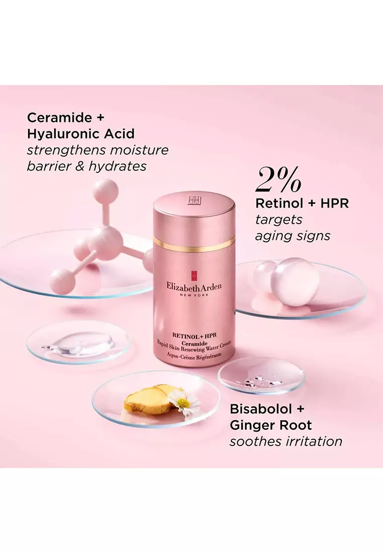 Elizabeth Arden Retinol + HPR Ceramide Rapid Skin-Renewing Water Cream 50ml