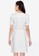 ZALORA WORK white Short Sleeves Pleated Detail Dress 9DD2EAA188311FGS_2