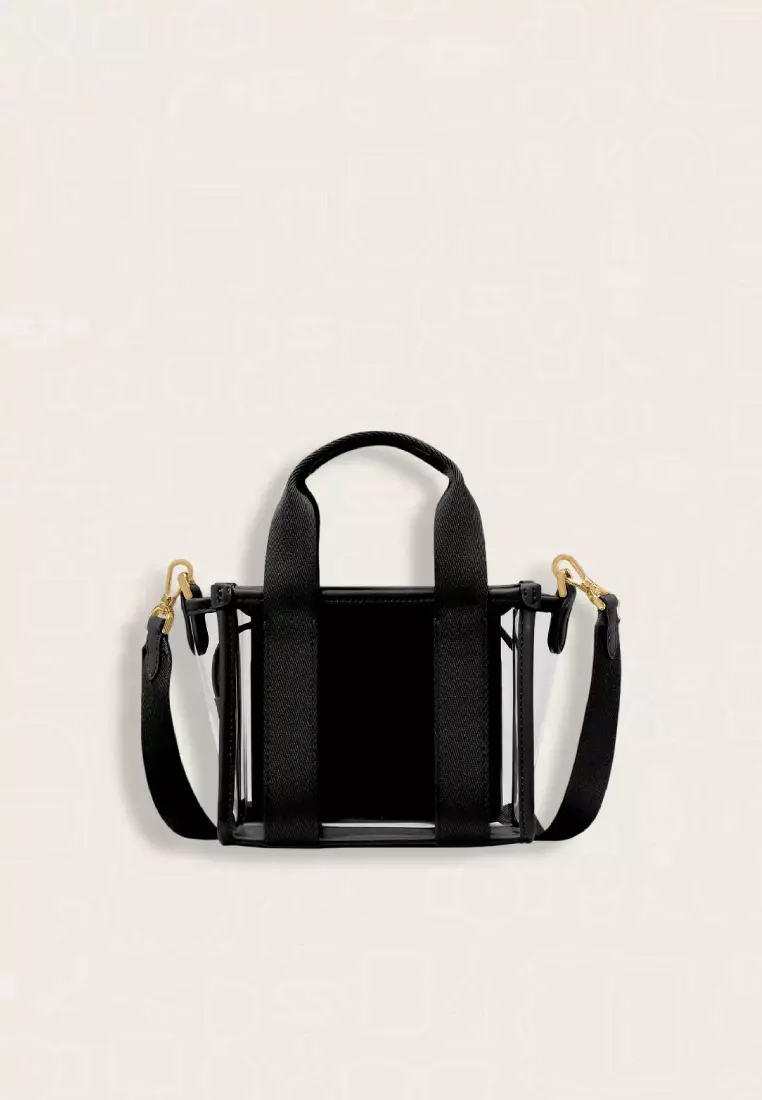 Kate Spade Kip Clear Mini Tote Black