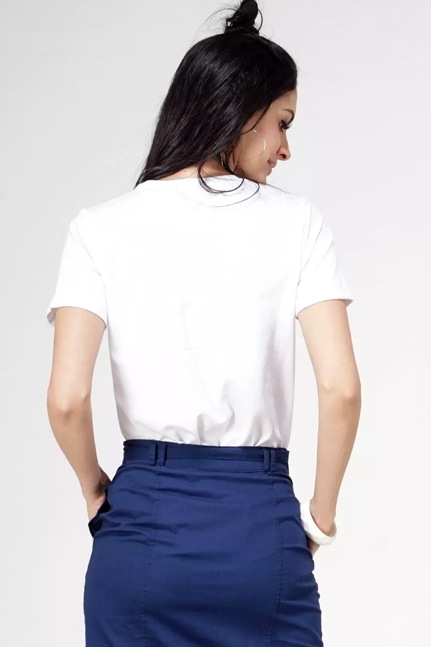 Kaos Wanita Boybye Offwhite