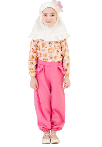 Jual Al Qolam Hafiz Hafizah Fashion Atasan Alya Cake Pink Baju Anak Original Zalora Indonesia