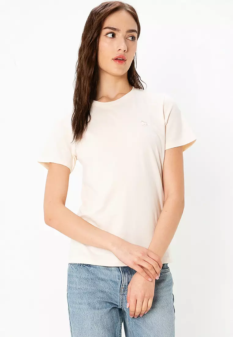 Maison Kitsune Baby Fox Patch Regular T-Shirt (nt) 2025