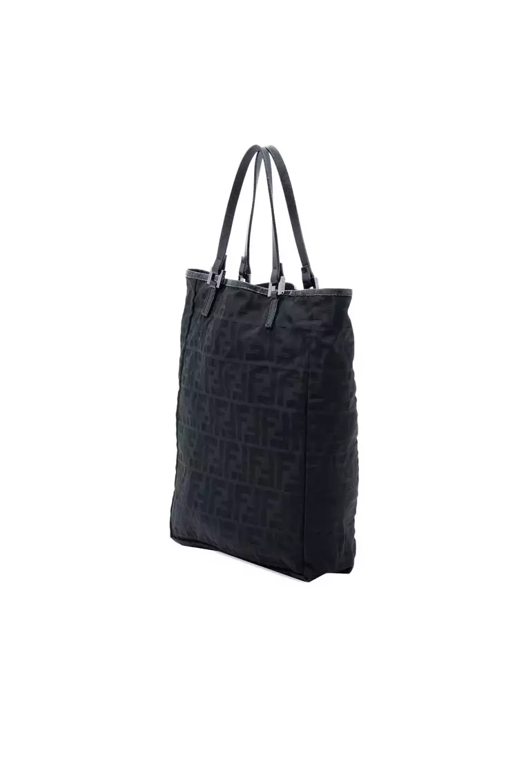 Pre-Loved Fendi Zucca Canvas Tote