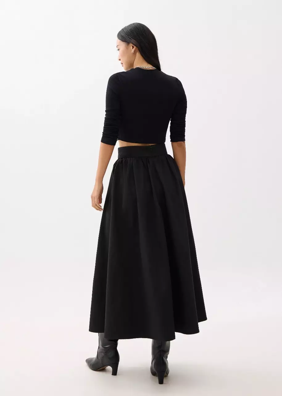 Rok Wanita - Zoe Flare Maxi Skirt