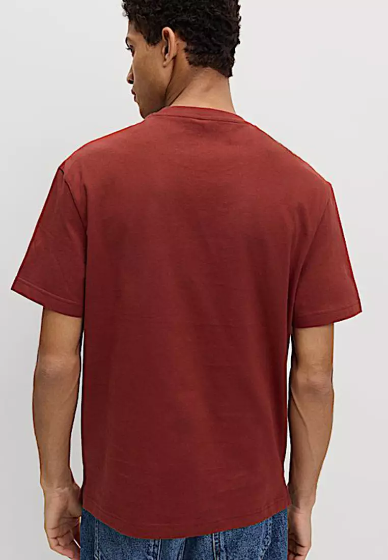 Pure Cotton Midweight Pocket T-shirt